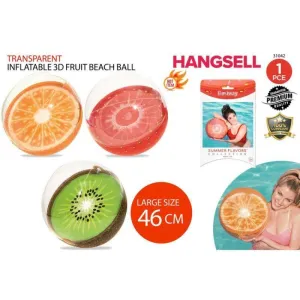 3D Fruit Beach Ball - 46cm