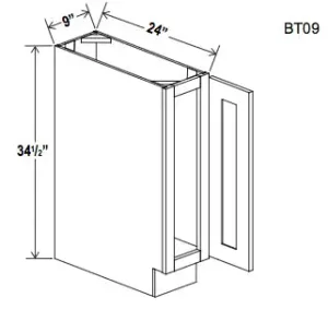 9" Wide Base Cabinet - Ultimate