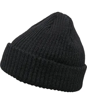 Black - Rib beanie (1502RB)