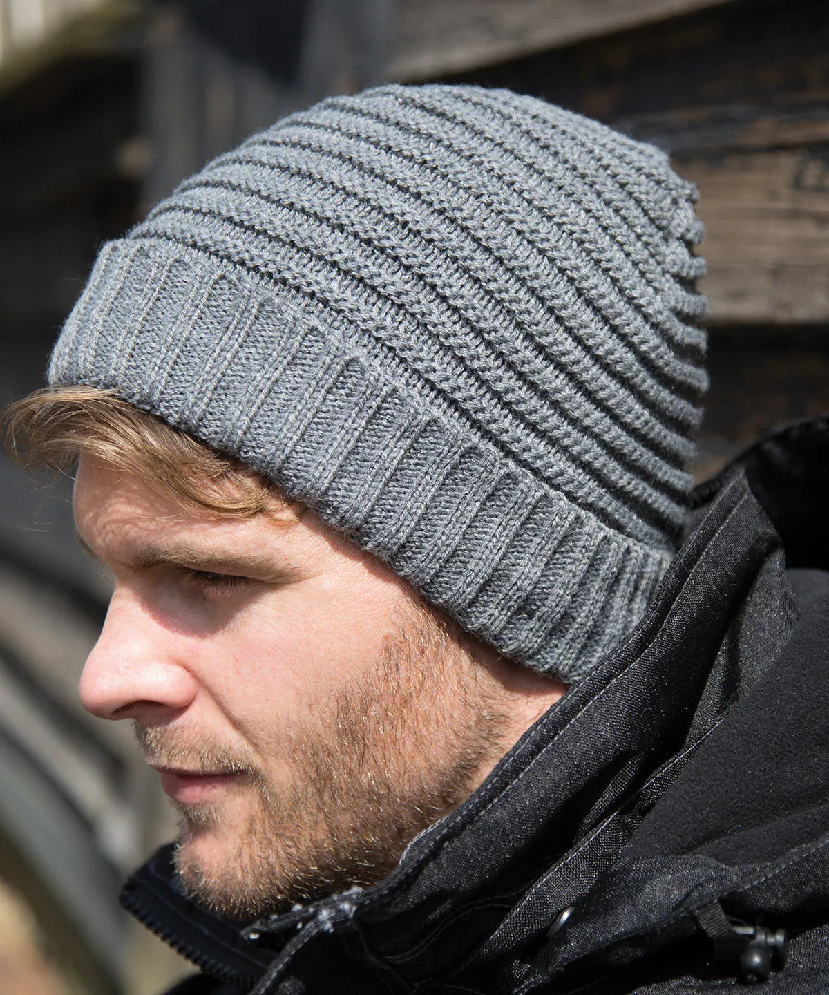 Cool Grey - Braided hat