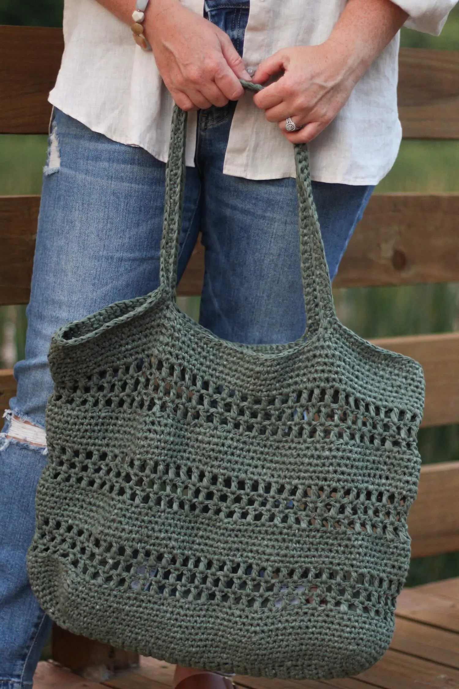 Crochet Kit - Beachgrass Tote Bag