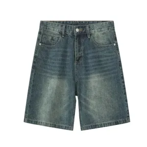Faded Navy Baggy Jorts