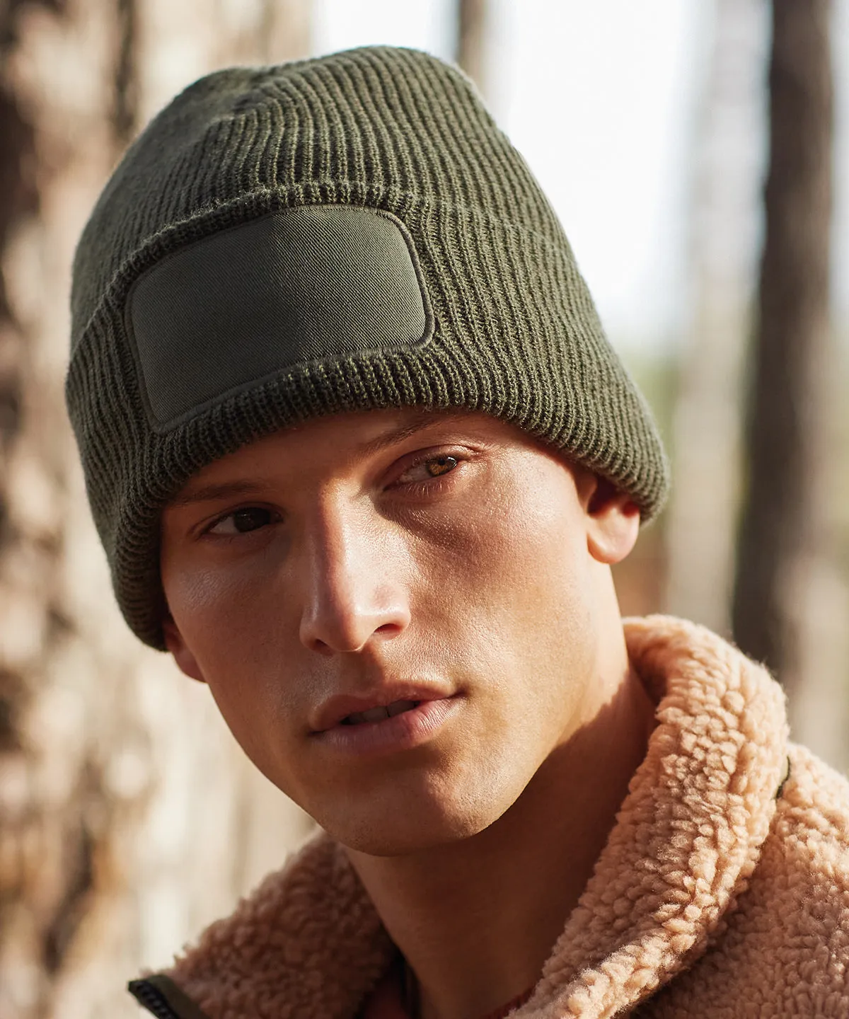 French Navy - Thinsulate™ patch beanie