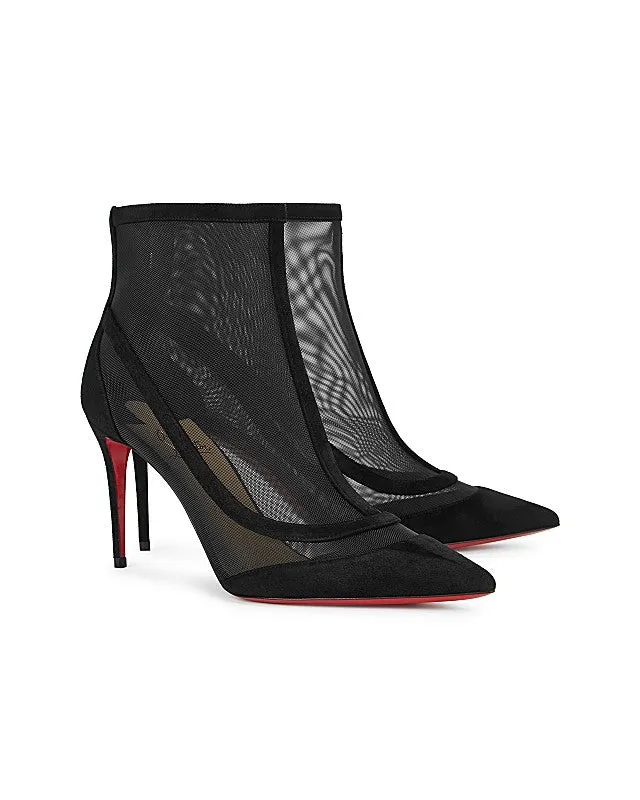 Galabooty 85 Suede And Mesh Ankle Boots