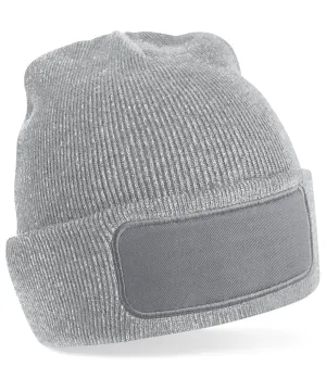 Heather Grey - Original patch beanie