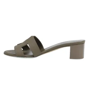 Hermes Oasis Sandals Etoupe
