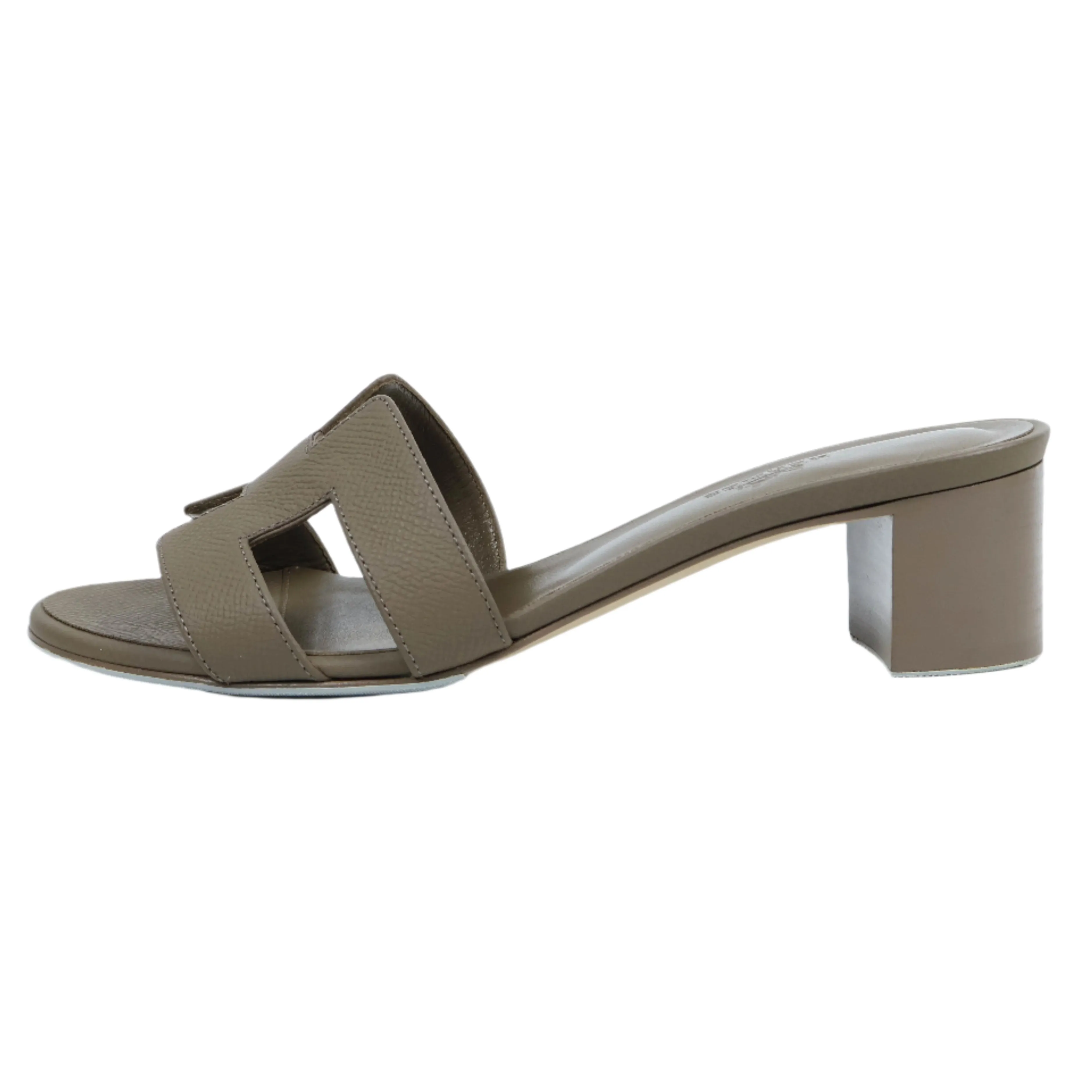 Hermes Oasis Sandals Etoupe