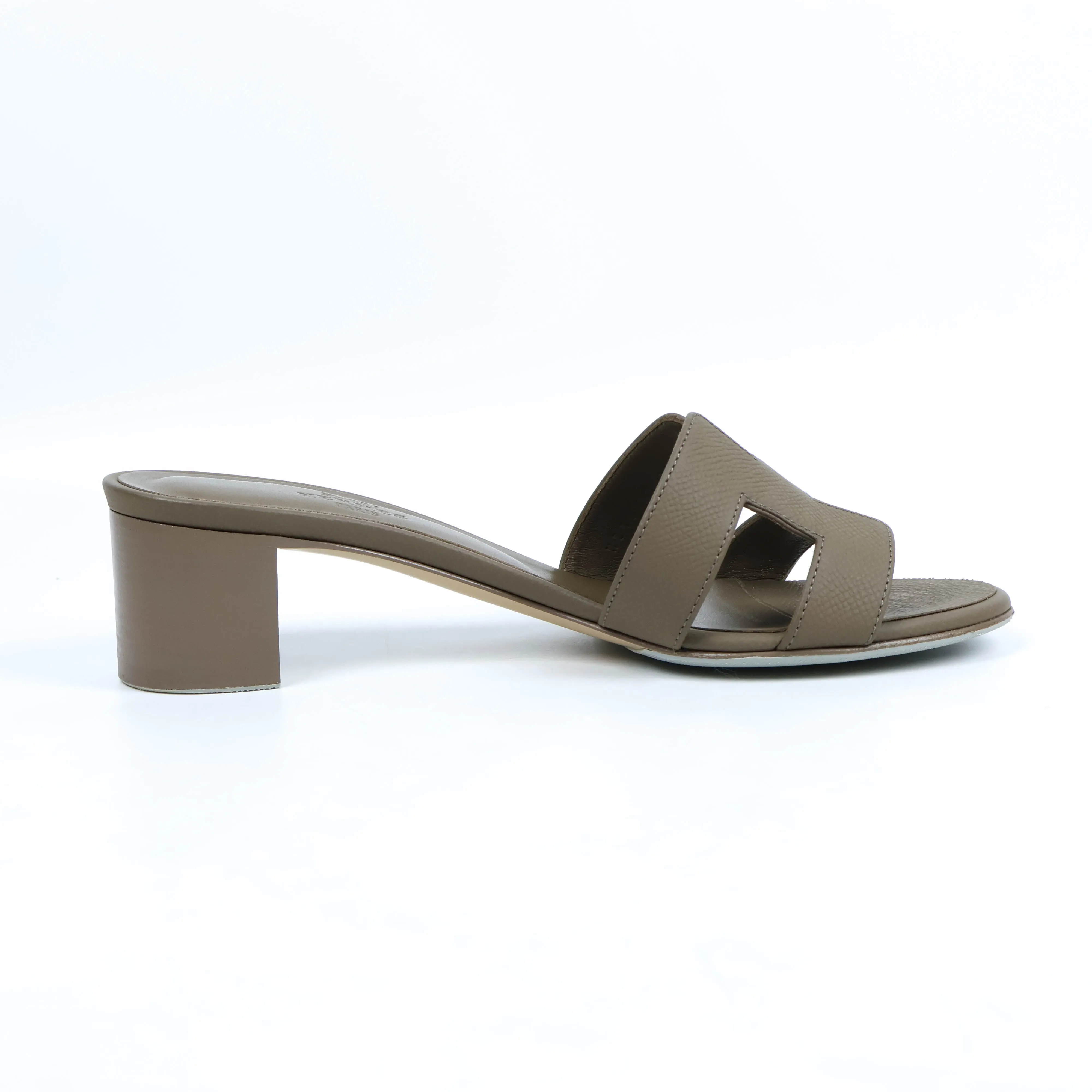 Hermes Oasis Sandals Etoupe