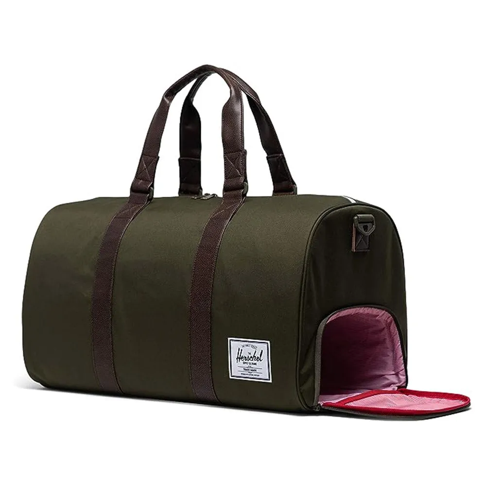 Herschel Unisex Ivy Green/Chicory Coffee One Size Novel Duffel Bag - 10026-04488-OS