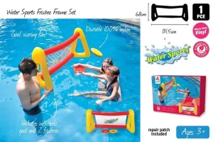 Inflatable Water Sport Frisbee Set - 131.5cm x 48cm x 68cm