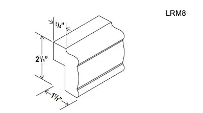 Light Rail Moulding-LRM - Ultimate