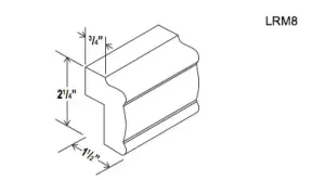 Light Rail Moulding-LRM - Ultimate