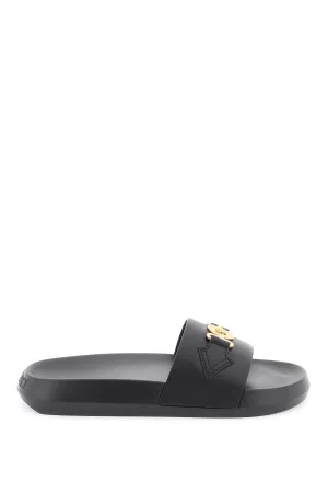 Men's Medusa Biggie Slides in Nero | Size 41 | 1010628DV46G