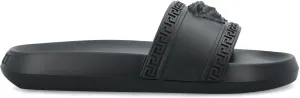 Men's Palazzo Sliders in Black | Size 44 | 24P1008733DGO9G Color 1B000