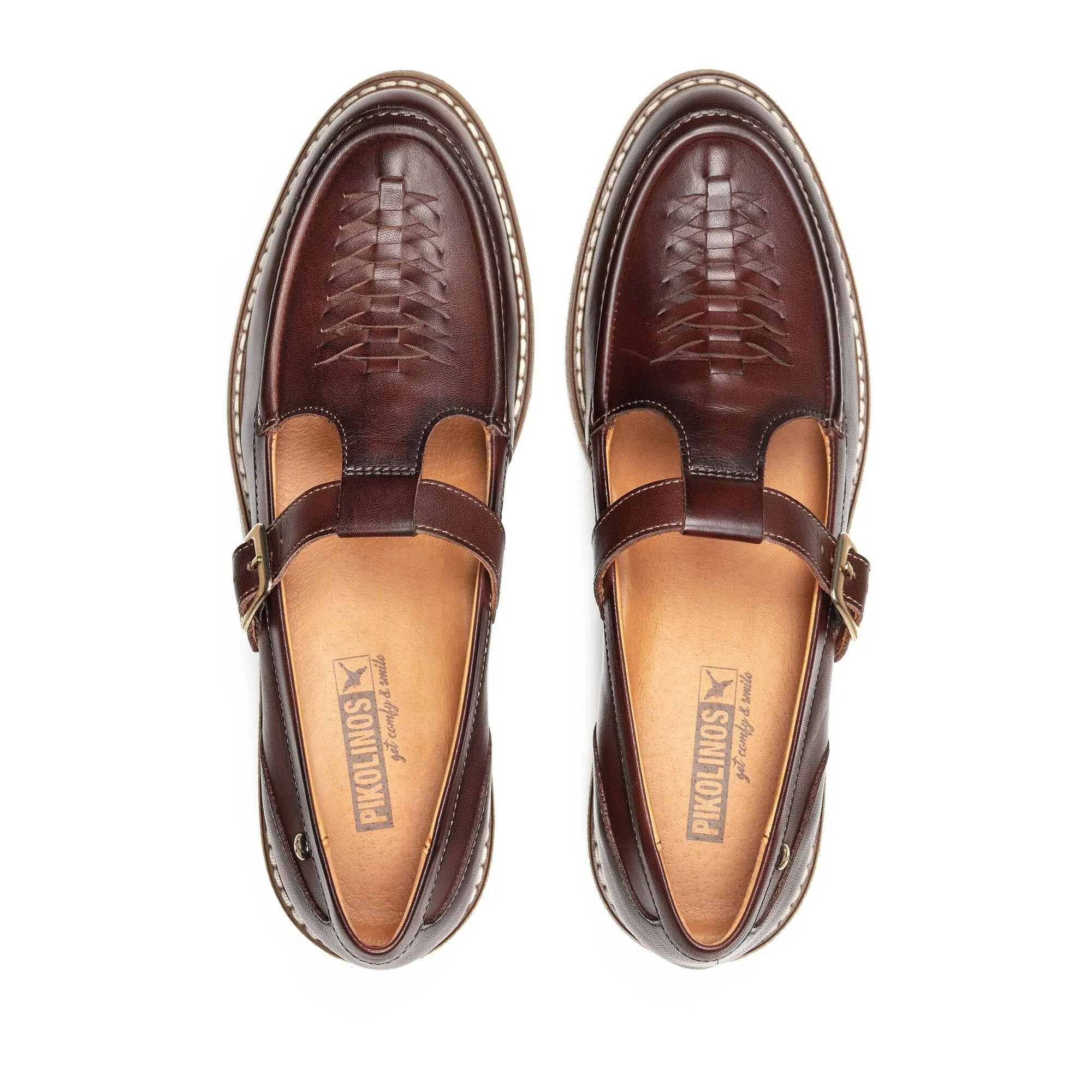 Pikolinos Aldaya W8j-4862 Women's Loafers in Caoba