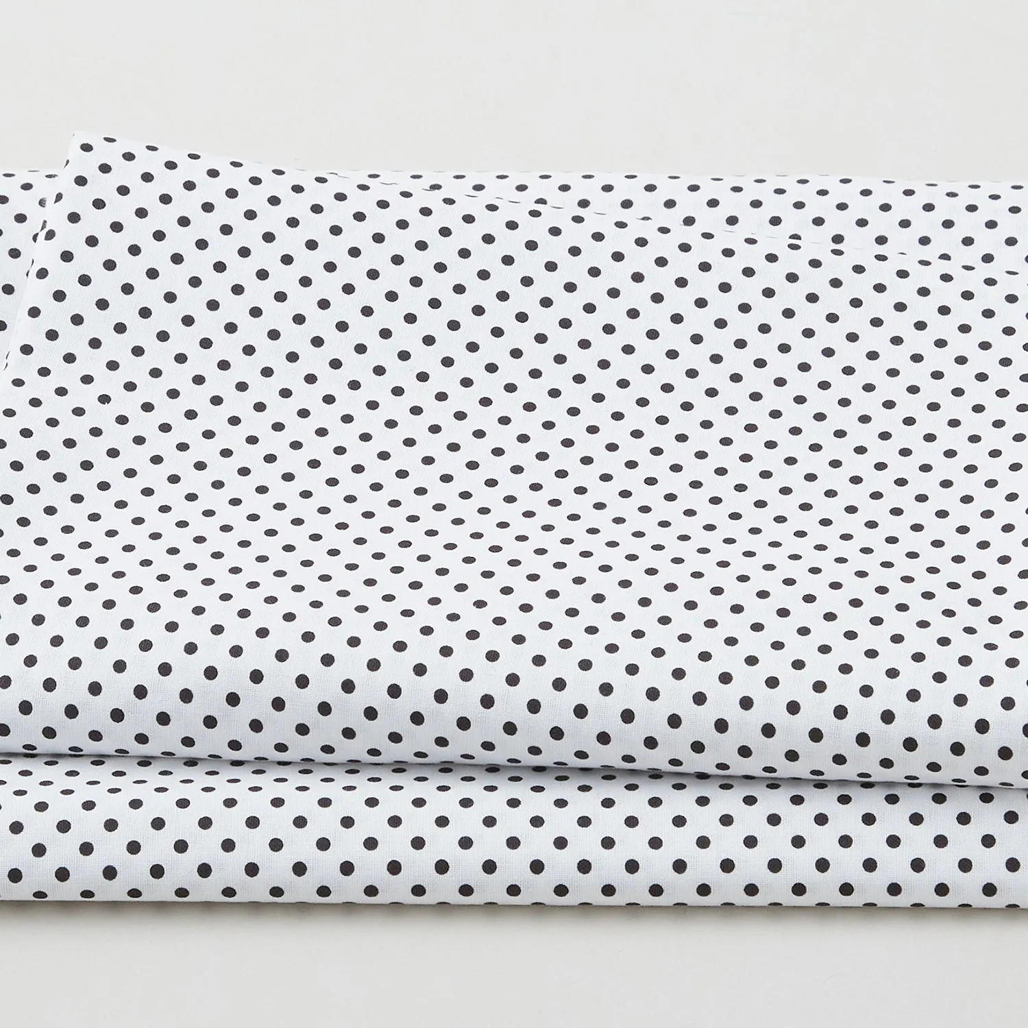 Polka & Plaid Party - Small Dots Black/White 3 Yard Cut