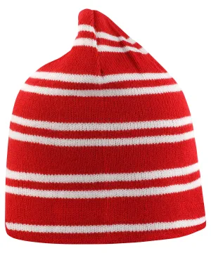 Red/White/Red - Team reversible beanie