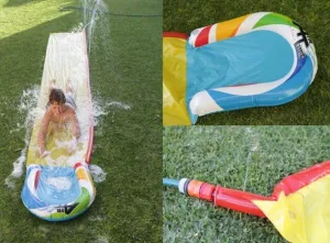 Single Water Slide Surfer Man - 490cm x 71cm
