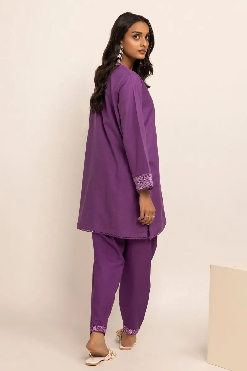 Winter Essentials 23 - A Line Kameez Eet23555